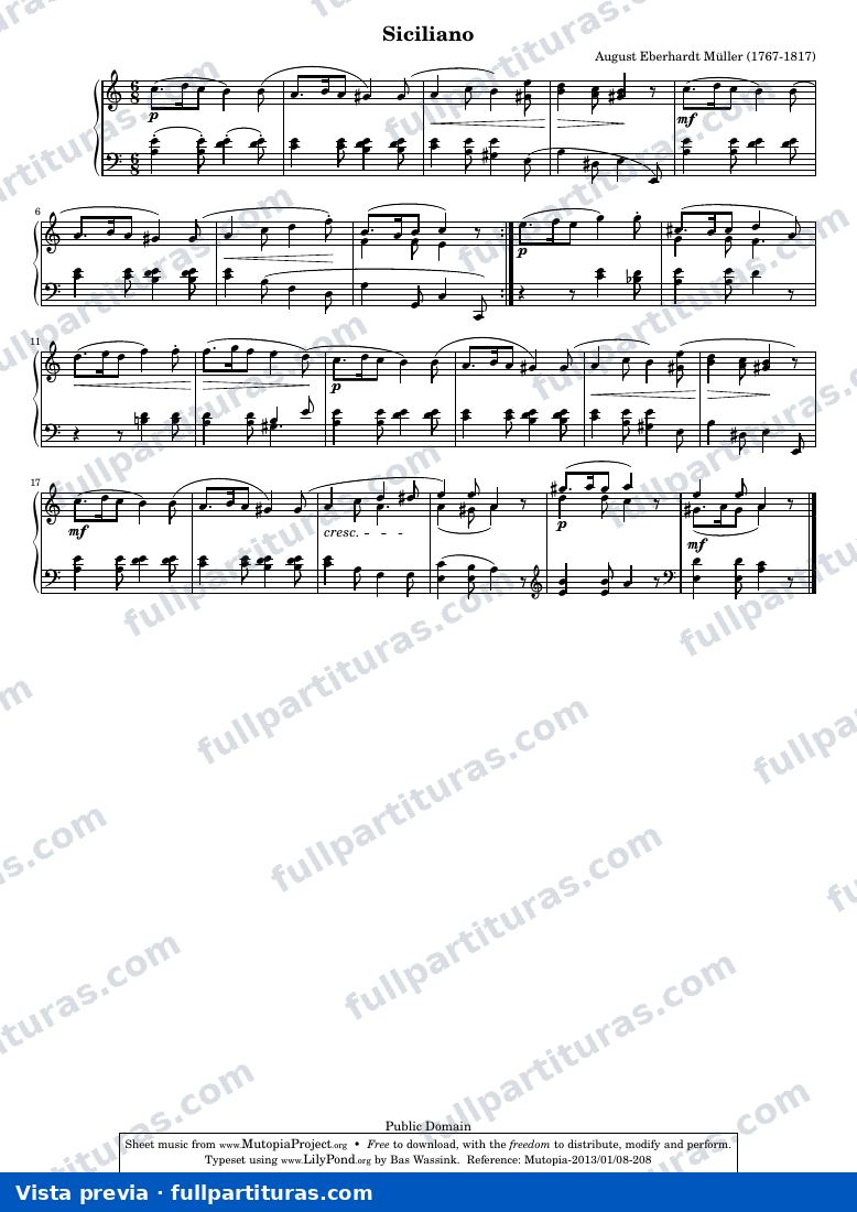 Siciliano — preview