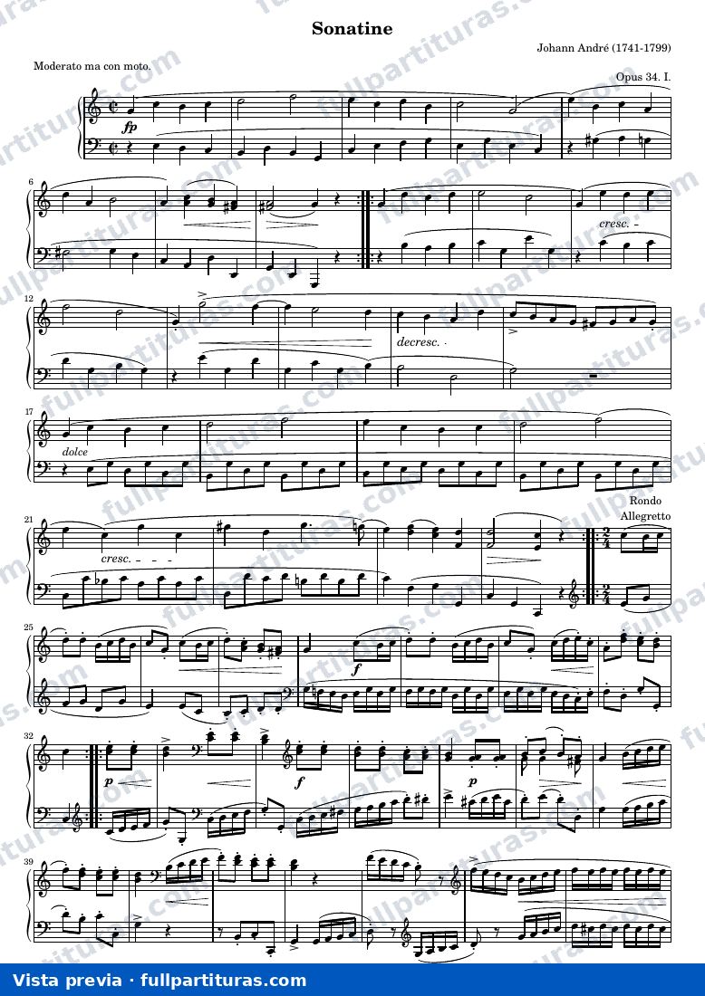 Sonatina — preview