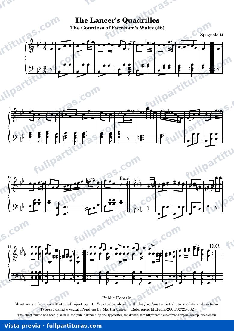 The Countess of Farnham's Waltz — preview