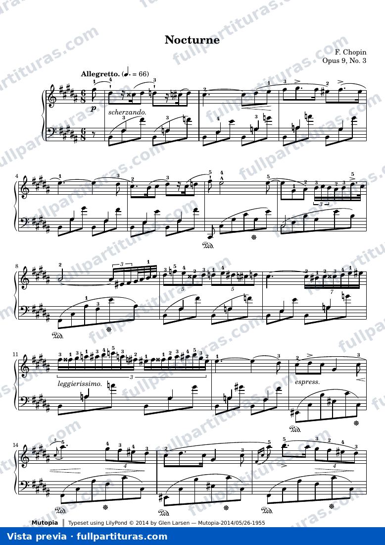 Nocturne No. 3 — preview
