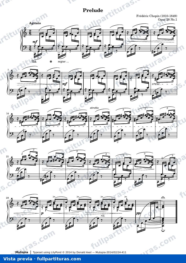Preludio Op. 28, No. 1 — preview