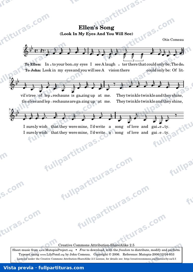 Ellen's Song — preview