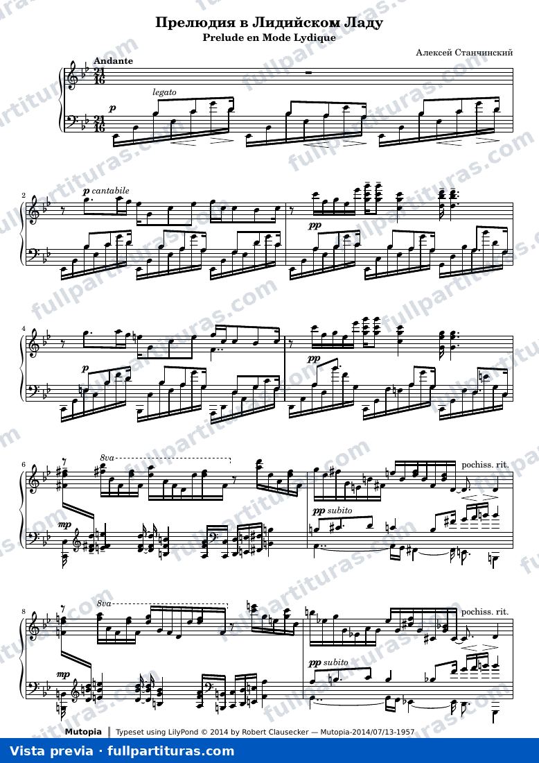 Prelude in Lydian Mode — preview