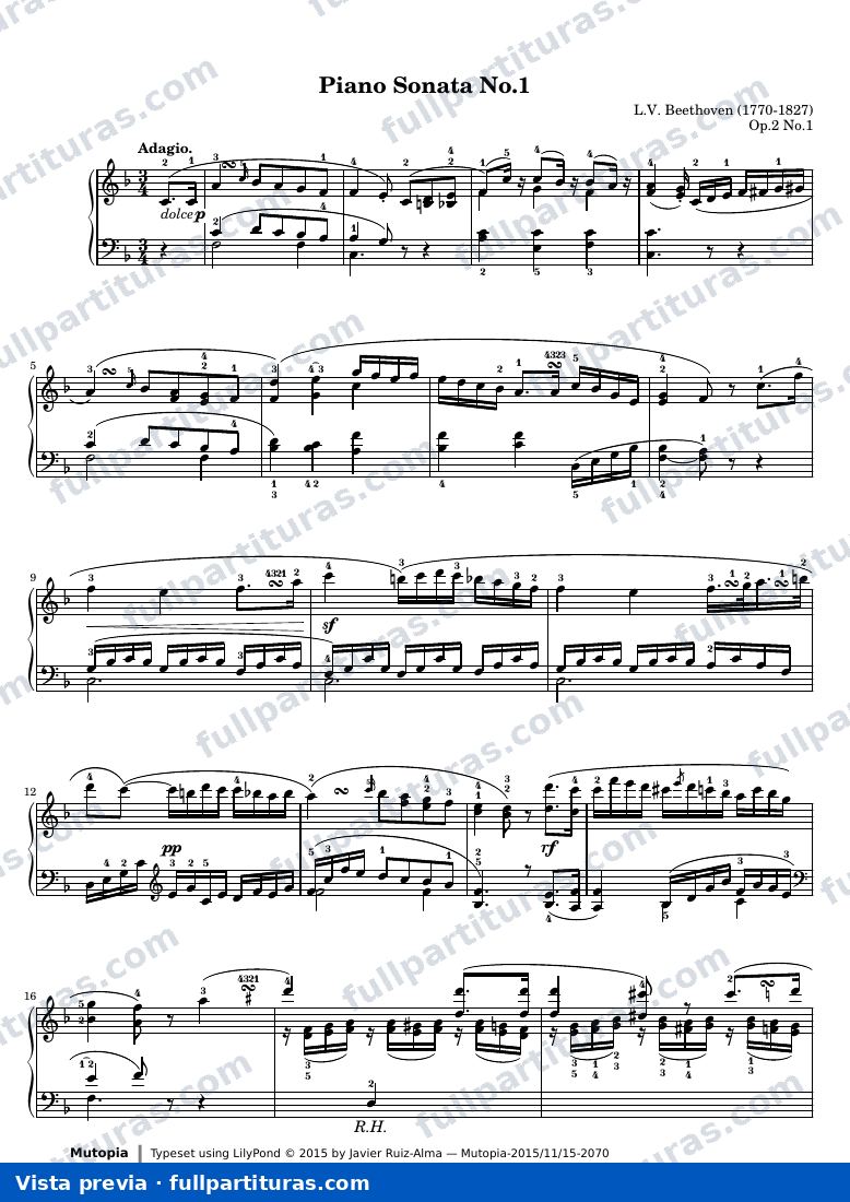 Sonata No. 1 (2.º movimiento: Adagio) — preview