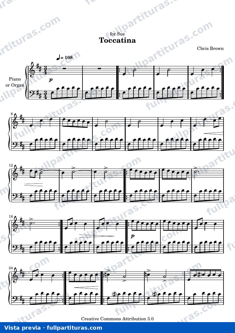 Toccatina — preview