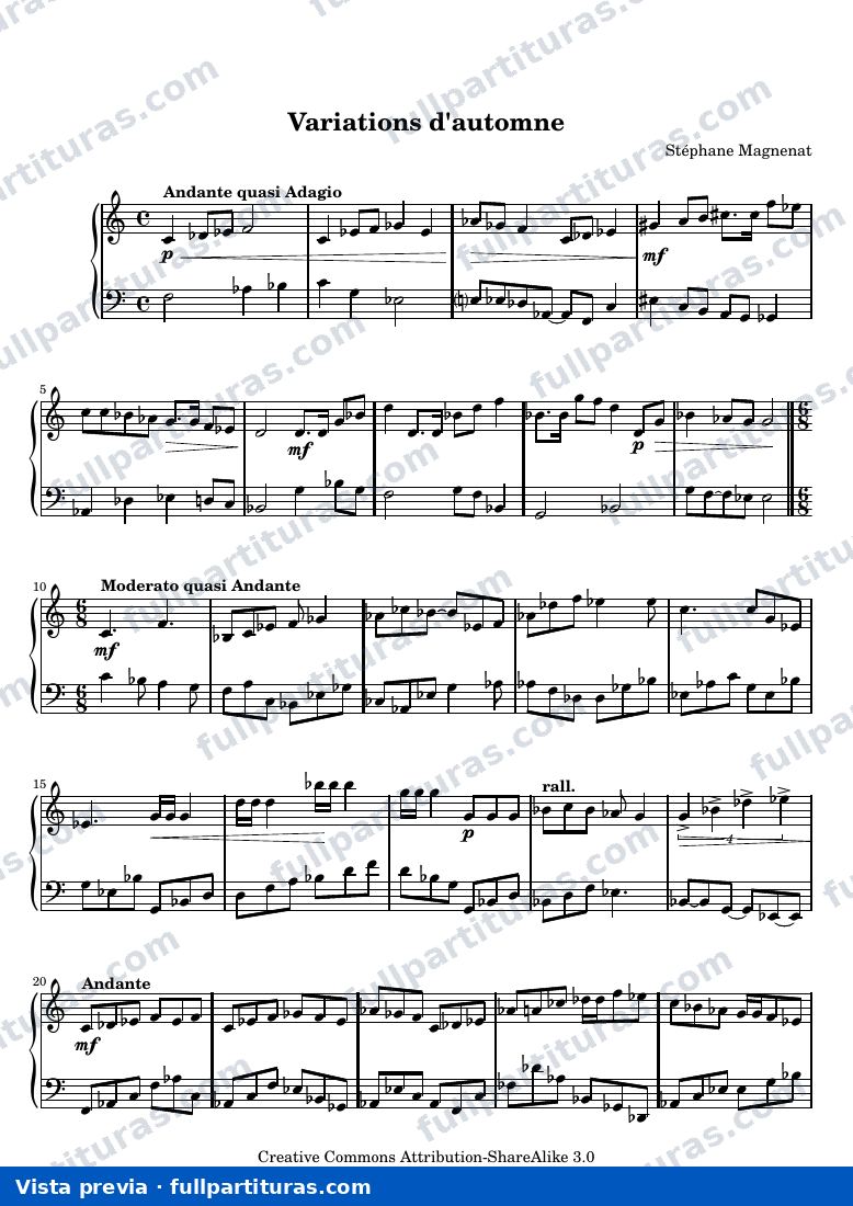 Variations d'automne — preview