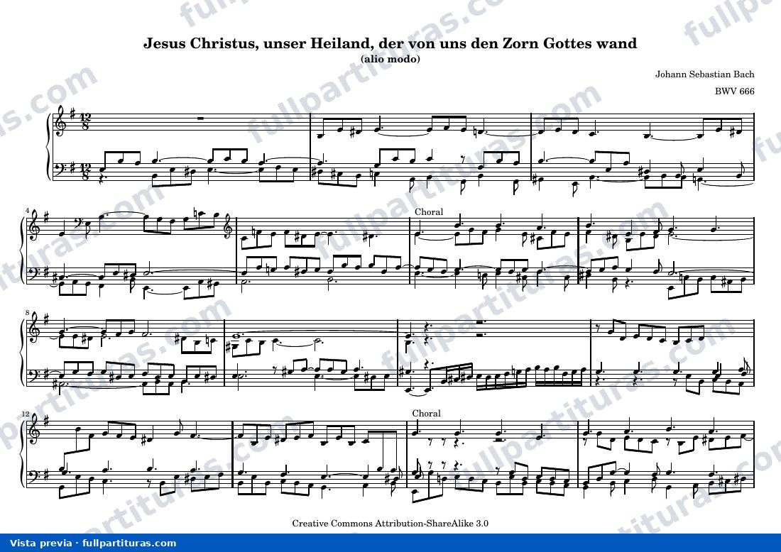 Jesu Christus, unser Heiland — preview