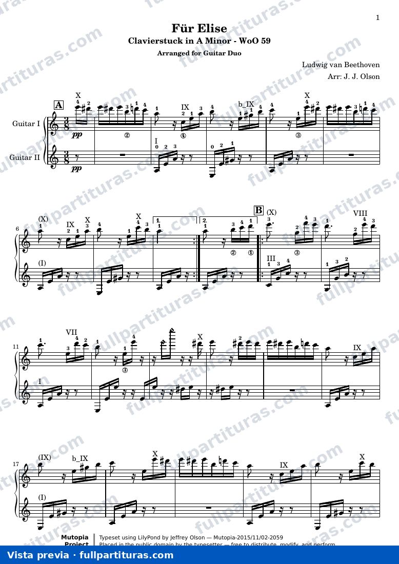 Ludwig van Beethoven - Für Elise — preview