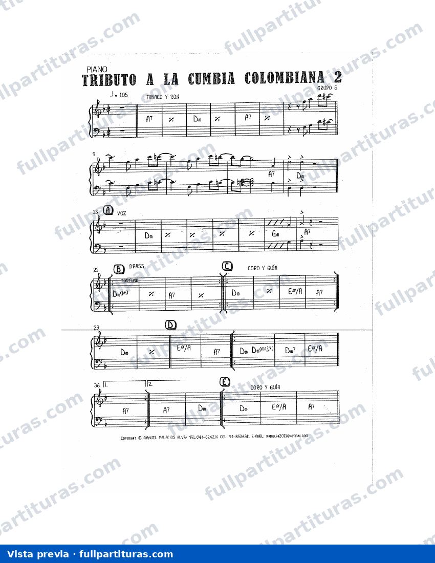 Tributo a la cumbia colombiana — vista previa