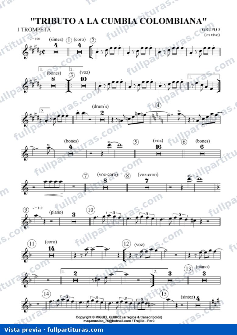 Tributo a la cumbia colombiana — preview