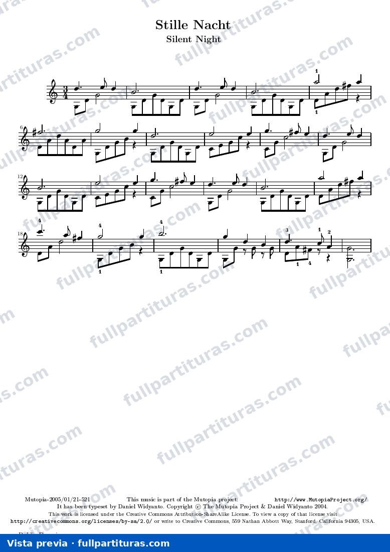 Franz Xaver Gruber - Stille Nacht (n.º 2) — vista previa