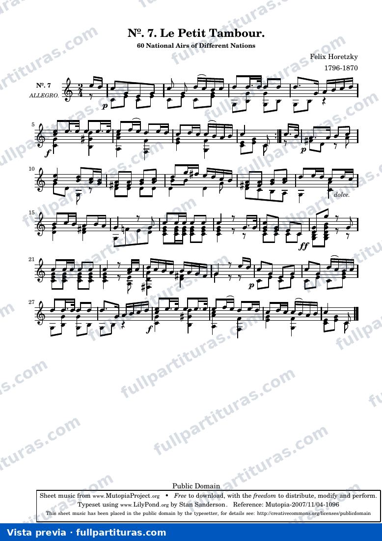 Friedrich Horetzky - Le Petit Tambour — preview