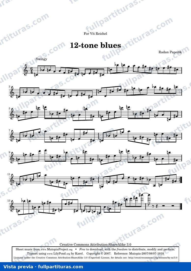 R. Papezik - 12-Tone Blues — preview