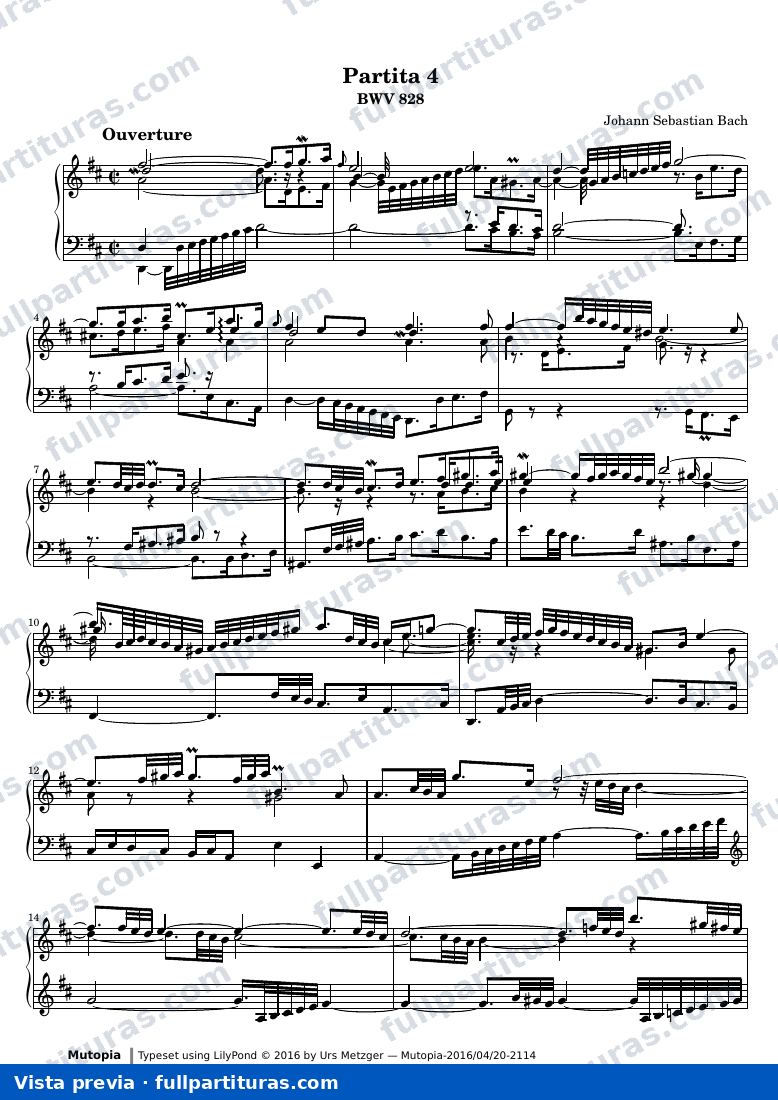 Johann Sebastian Bach - French Suite No. 3 in B Minor — preview
