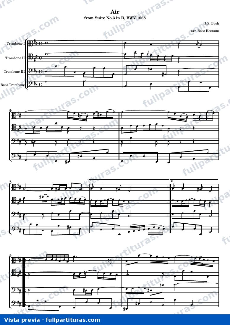 Johann Sebastian Bach - Air from Suite No. 3 in D — preview