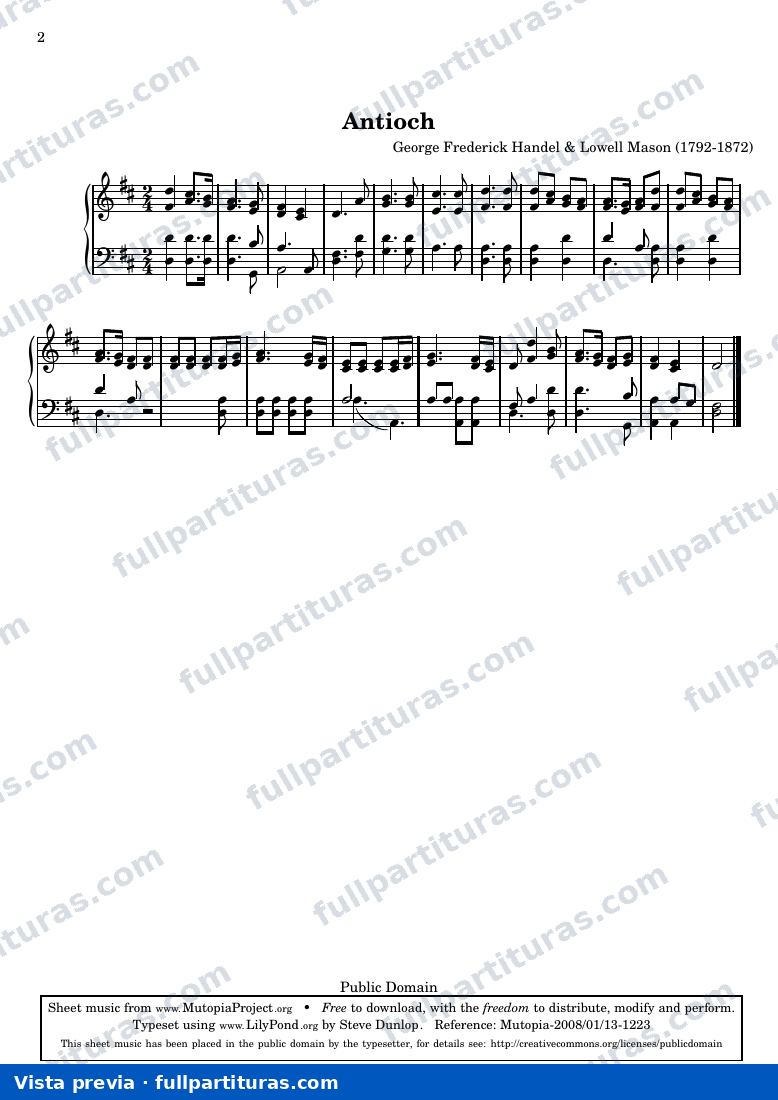 George Frideric Handel - Antioch — preview