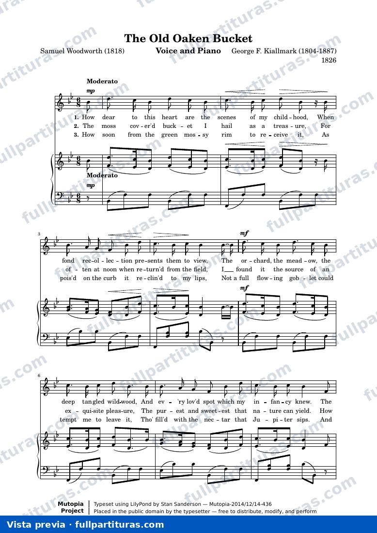 George Frederick Kiallmark - The Old Oaken Bucket — preview