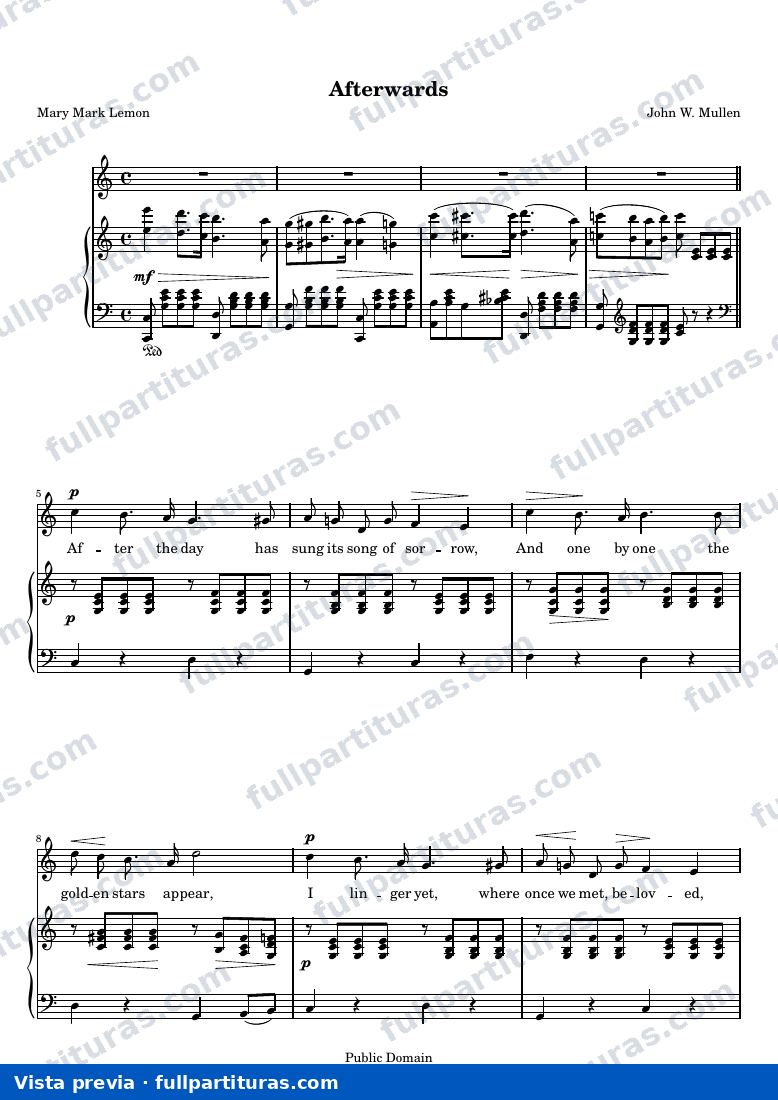 J. W. Mullen - Afterwards — preview