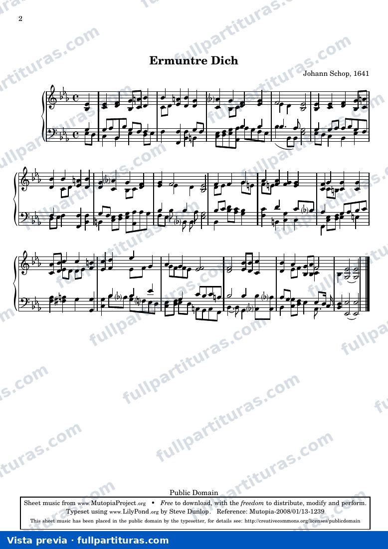 Johann Schop - Ermuntre Dich — preview