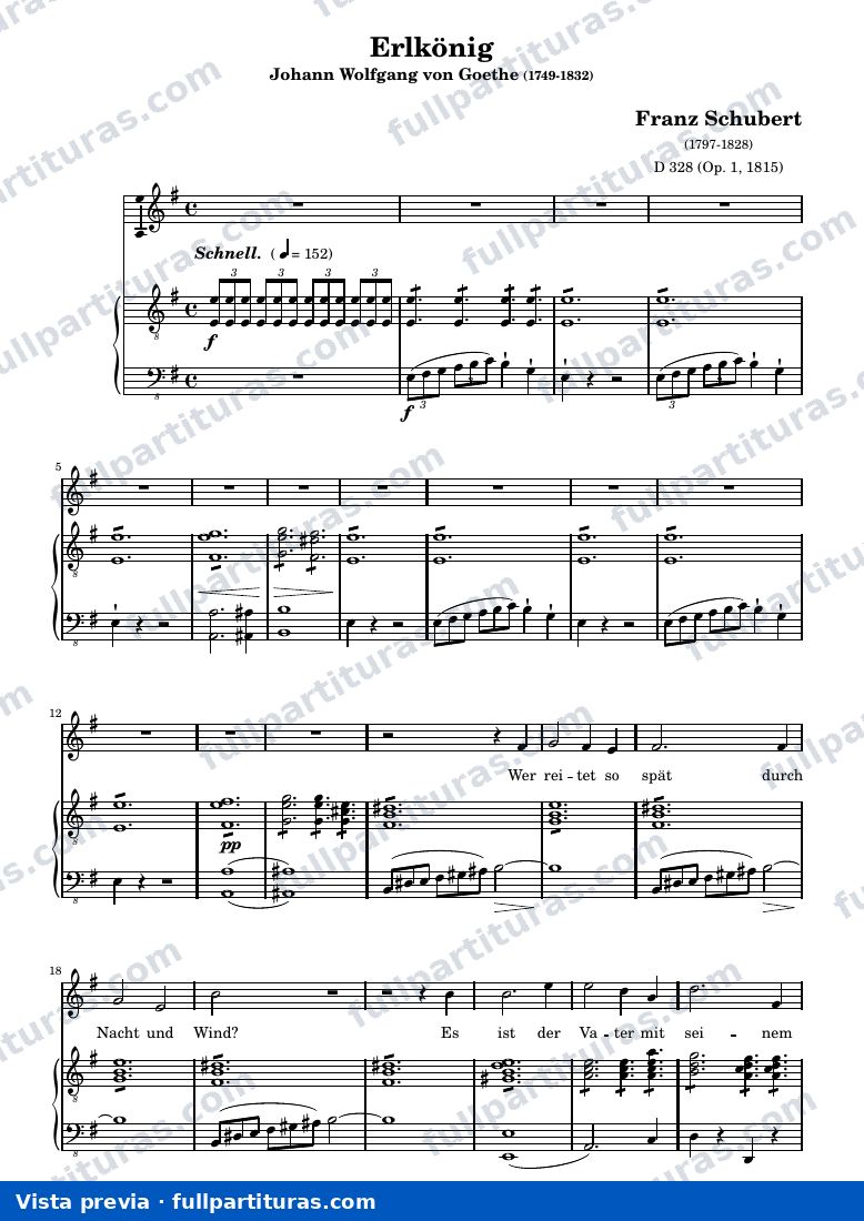 Franz Schubert - Erlkönig — preview