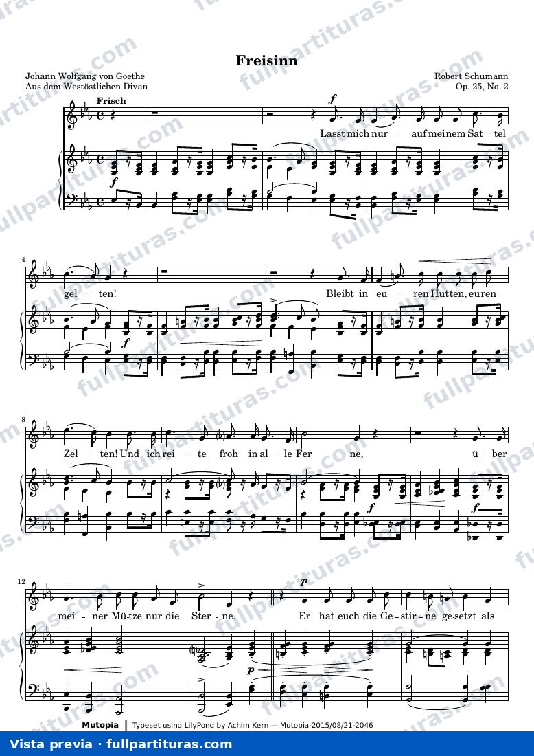 Robert Schumann - Freisinn — preview