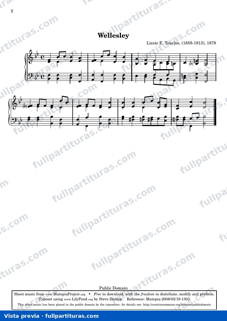 L. E. Tourjee - Wellesley — preview