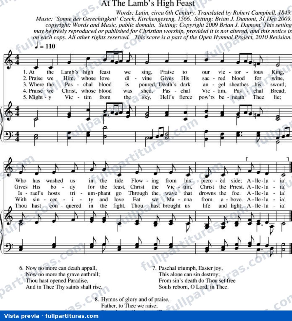 At the Lamb's High Feast — preview