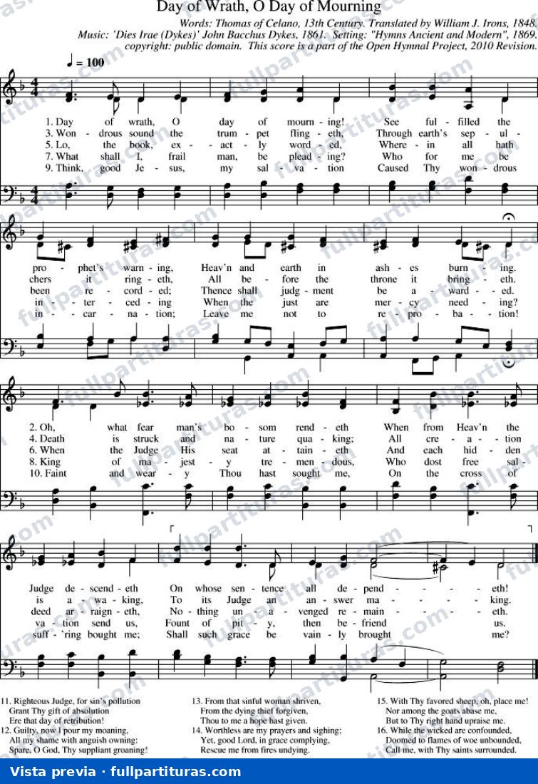 Day of Wrath, O Day of Mourning (Día de la Ira) — preview