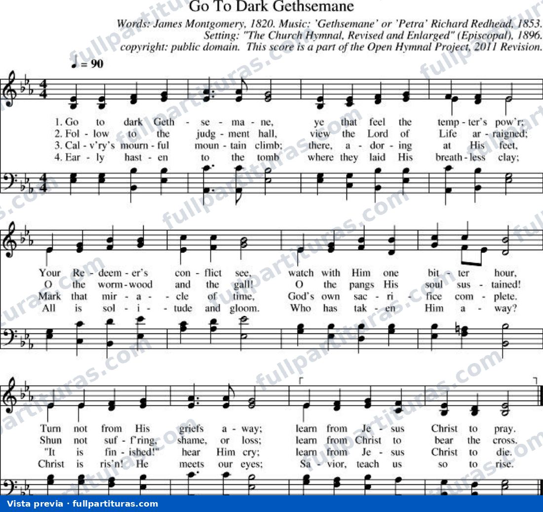 Go to Dark Gethsemane — preview