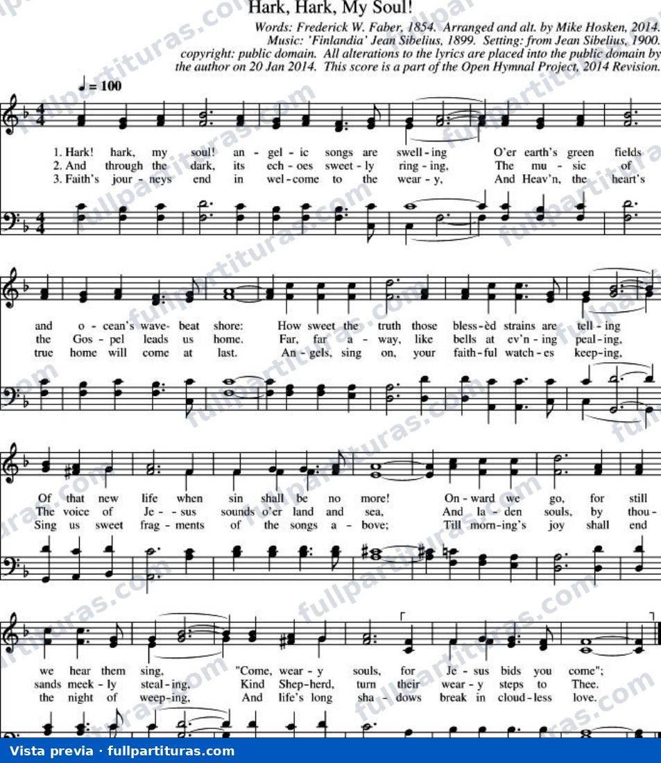Hark, Hark, My Soul (Ouve, Minha Alma) — preview