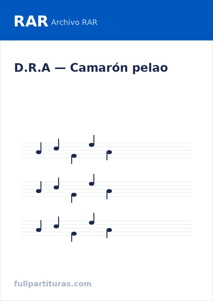 Camarón pelao — Vorschau