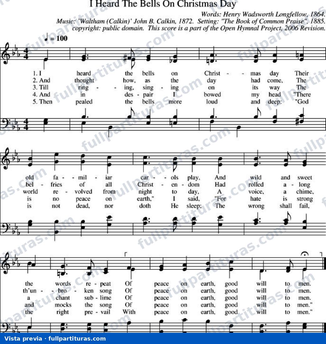 I Heard the Bells on Christmas Day — preview