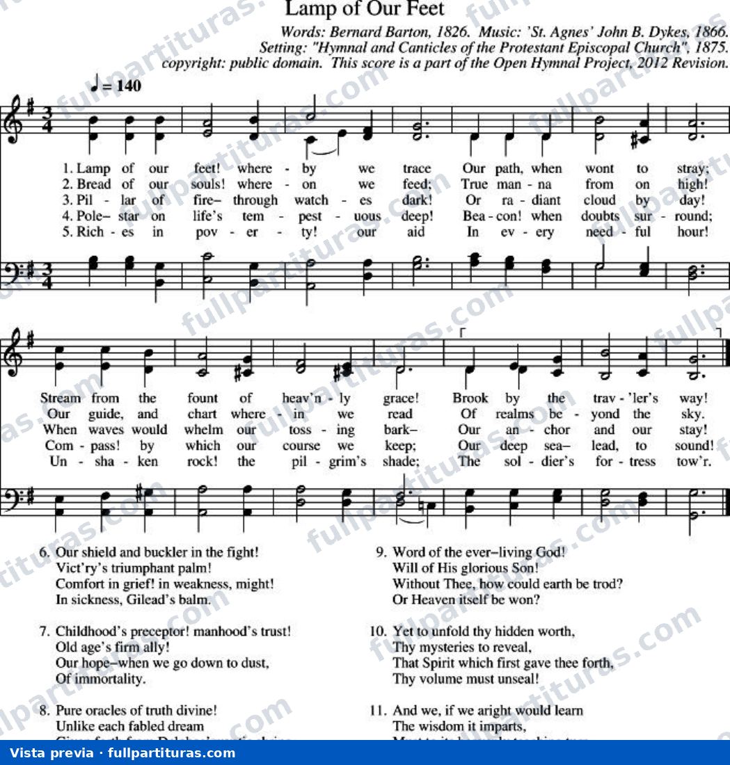Lamp of Our Feet — preview