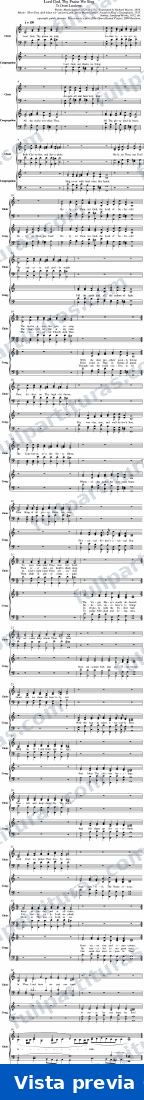 Lord God, Thy Praise We Sing (Te alabamos, oh Dios) — preview