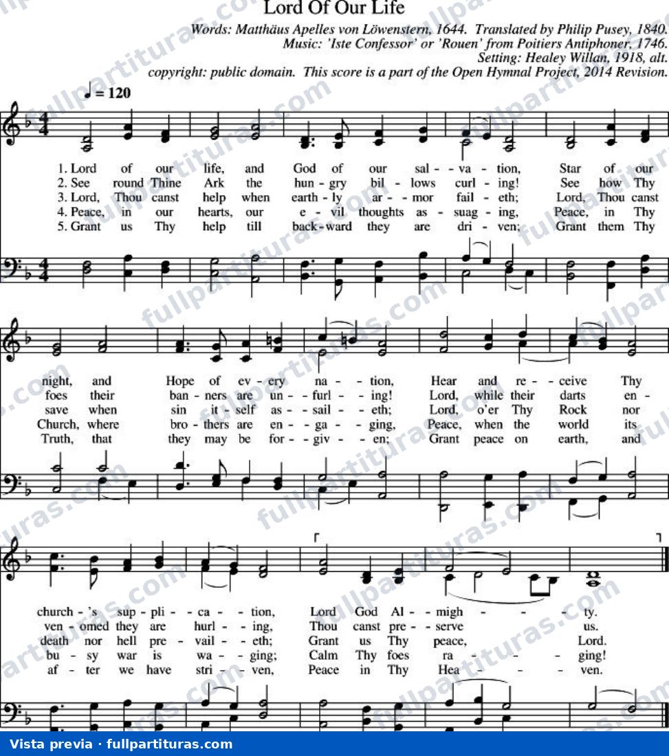 Lord of Our Life — vista previa