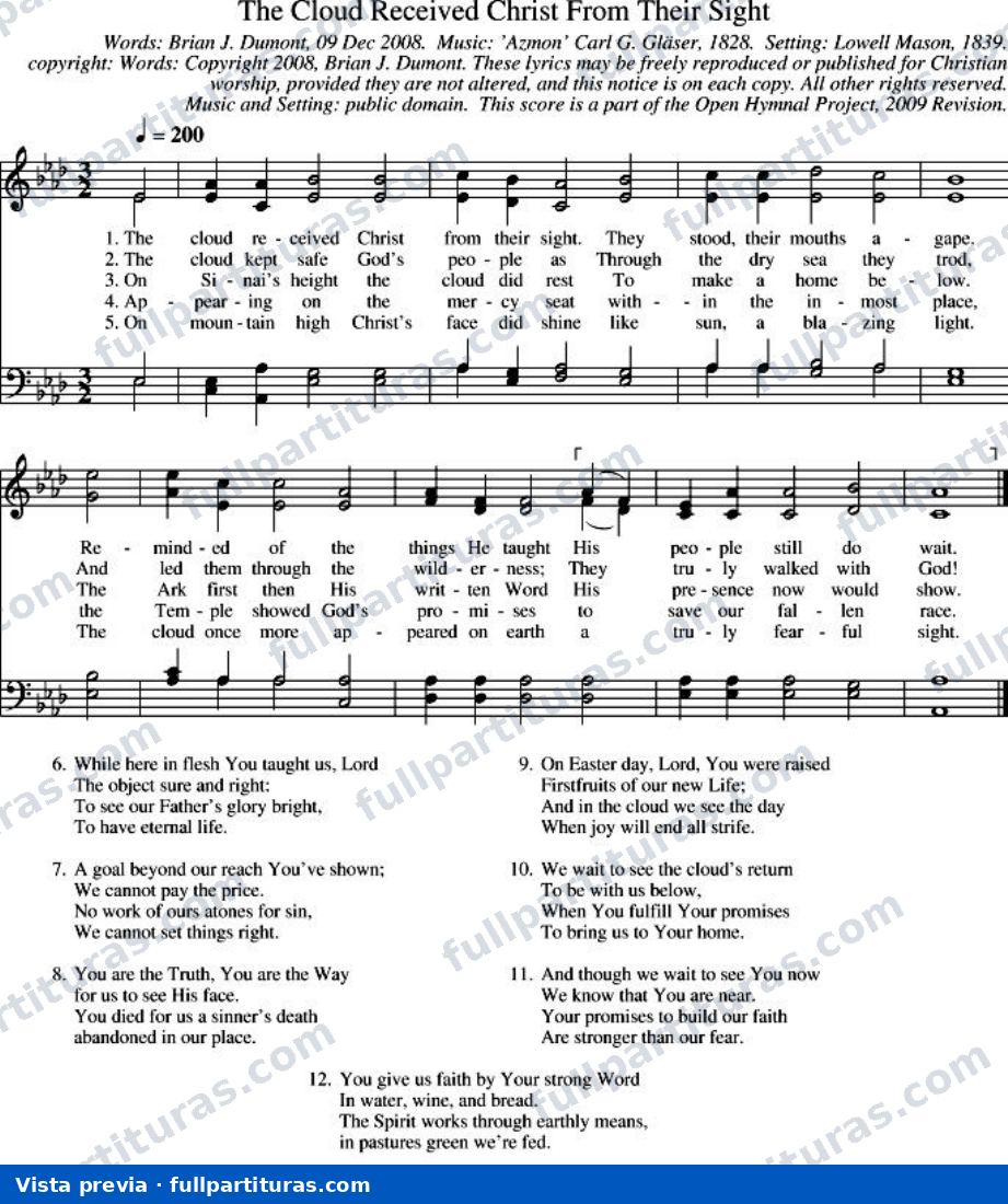 The Cloud Received Christ From Their Sight — preview