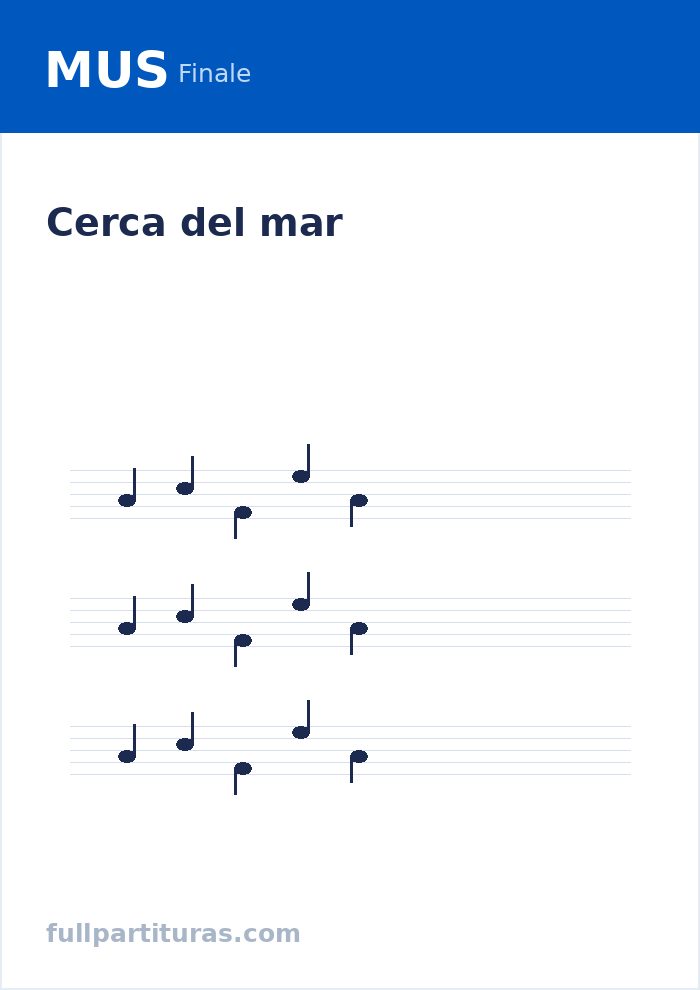 Cerca del mar — Vorschau
