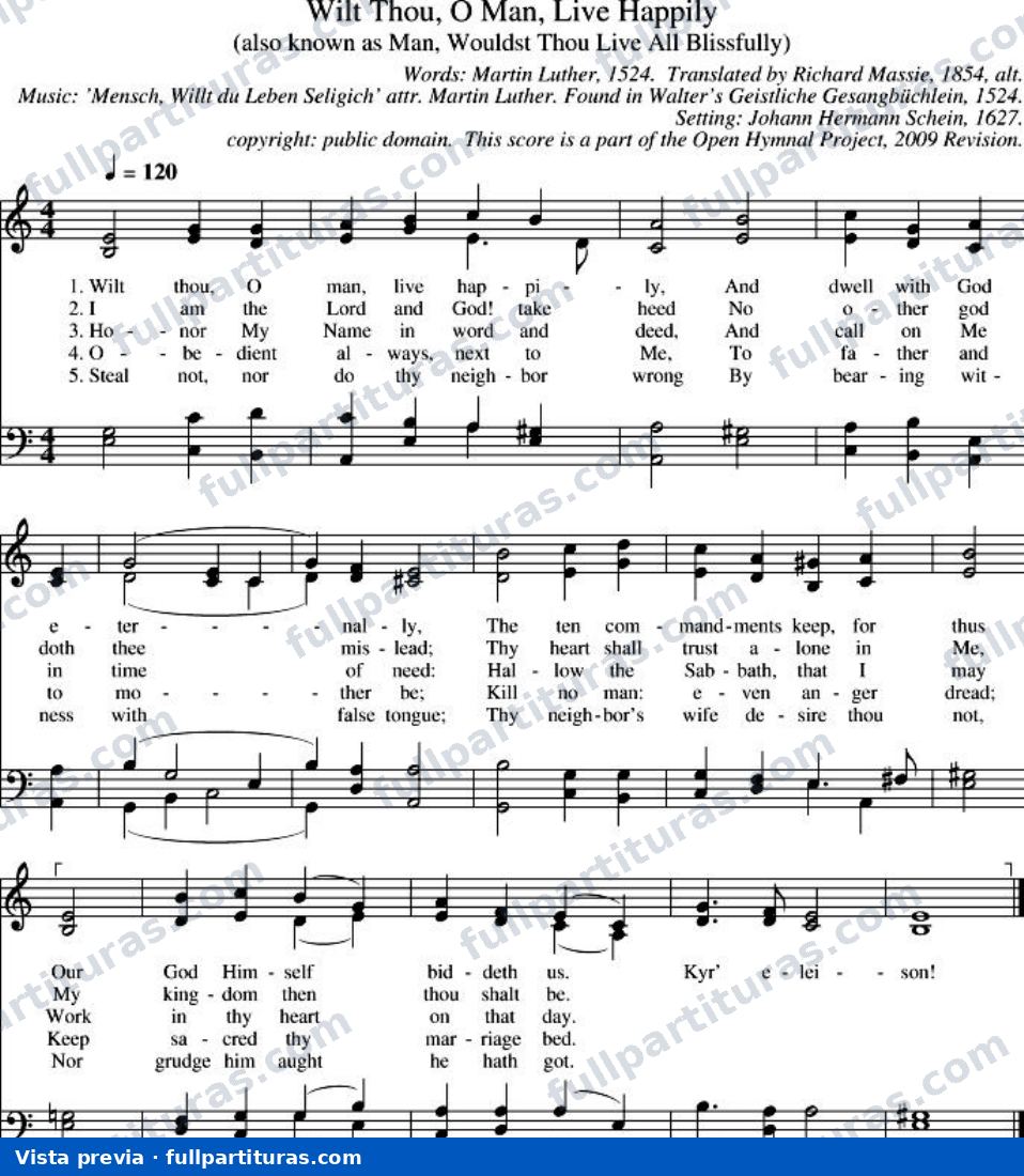 Wilt Thou, O Man, Live Happily — preview