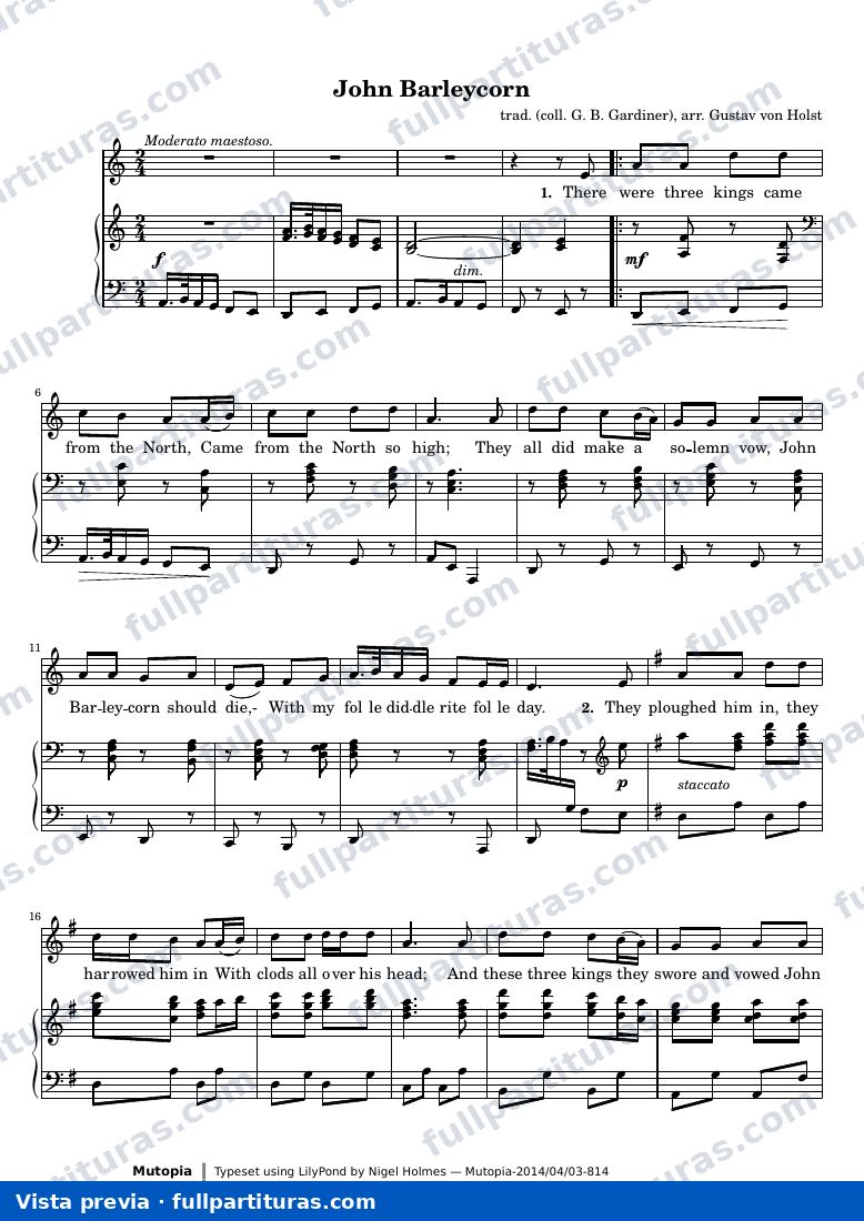 Tradicional - John Barleycorn — vista previa