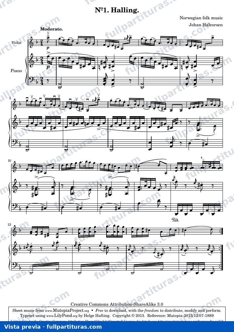 Edvard Grieg - Halling — preview