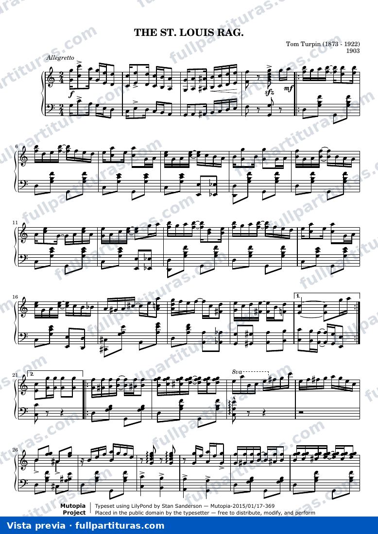 Tom Turpin - The St. Louis Rag — preview