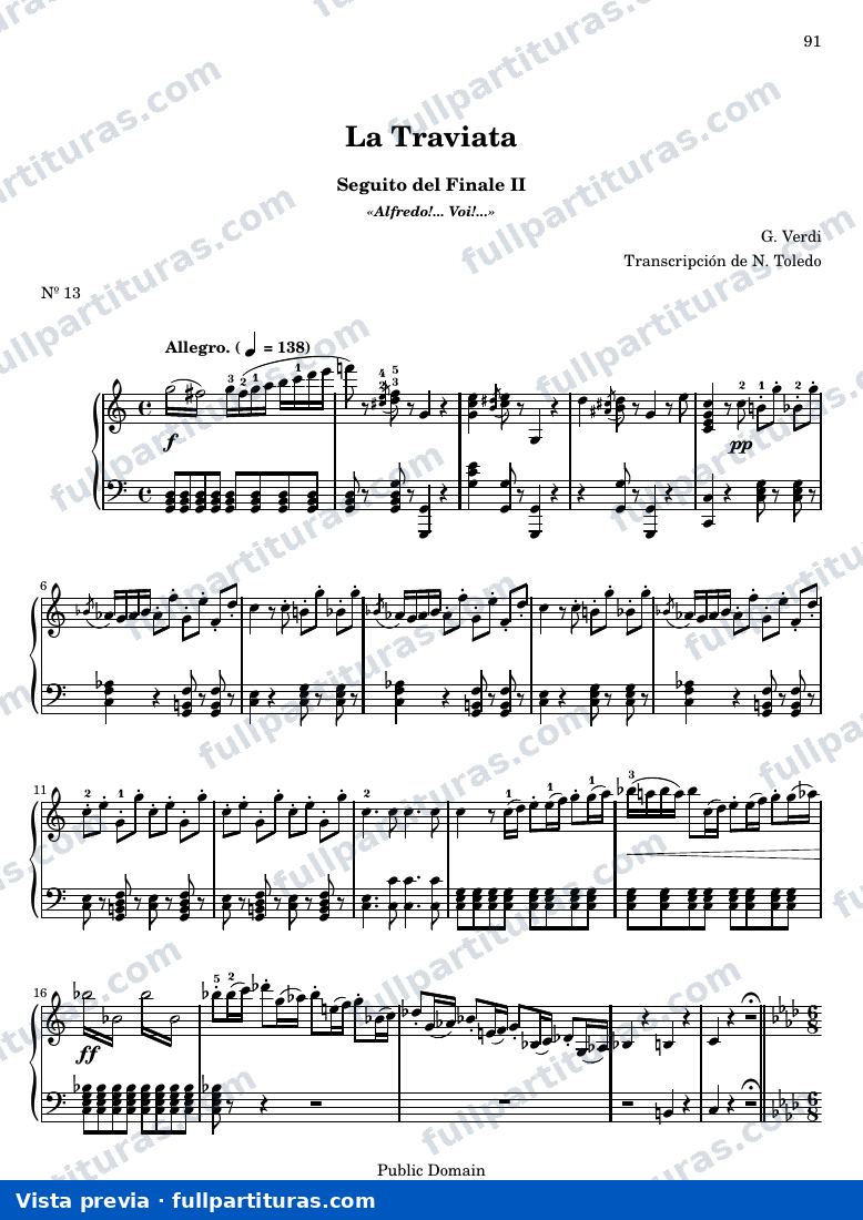 Giuseppe Verdi - La Traviata: Seguito del Finale II — preview