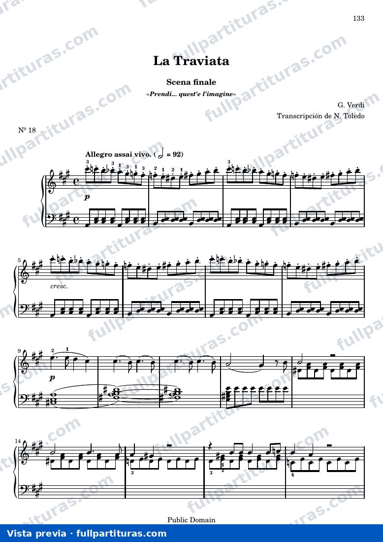 Giuseppe Verdi - La Traviata: Scena finale — vista previa