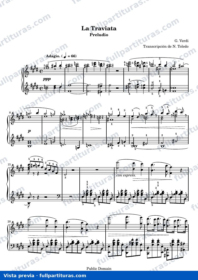 Giuseppe Verdi - La Traviata: Preludio — preview