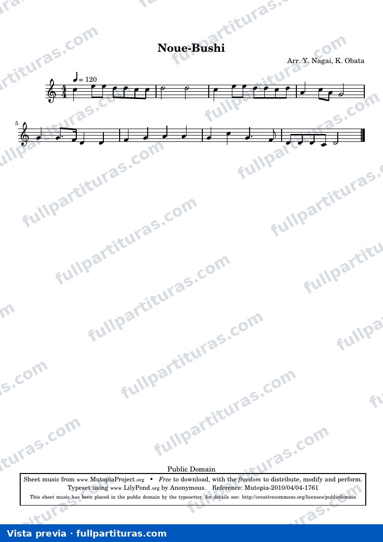 Tradicional - Noue Bushi — preview