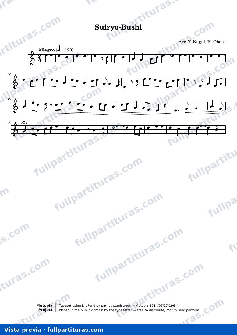 Tradicional - Suiryo-Bushi — preview