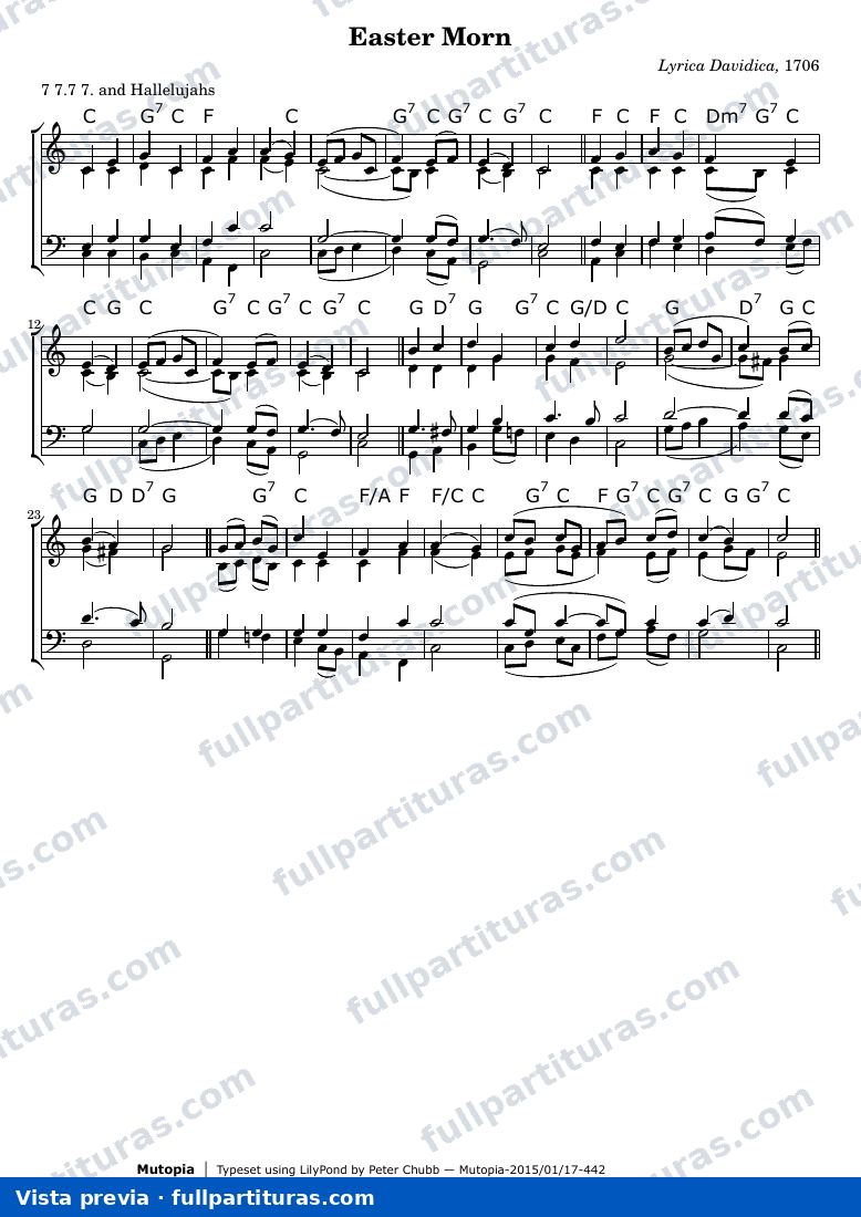 Lyra Davidica - Easter Hymn — vista previa