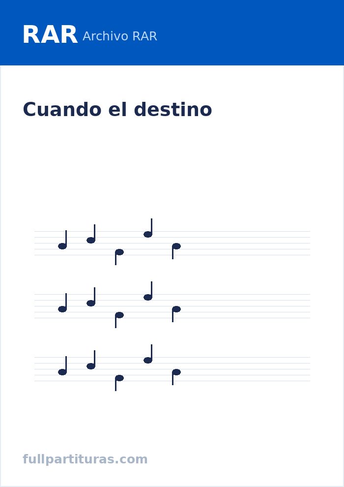 Cuando el destino — Vorschau