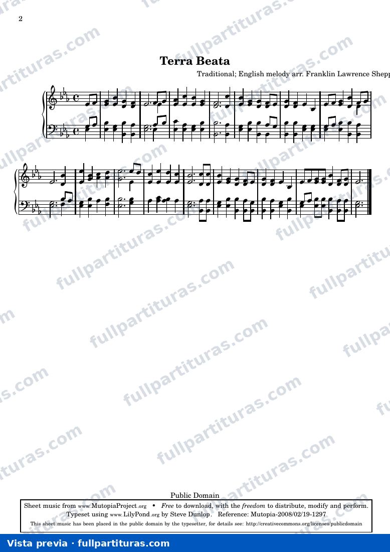 Franklin L. Sheppard - Terra Beata — vista previa