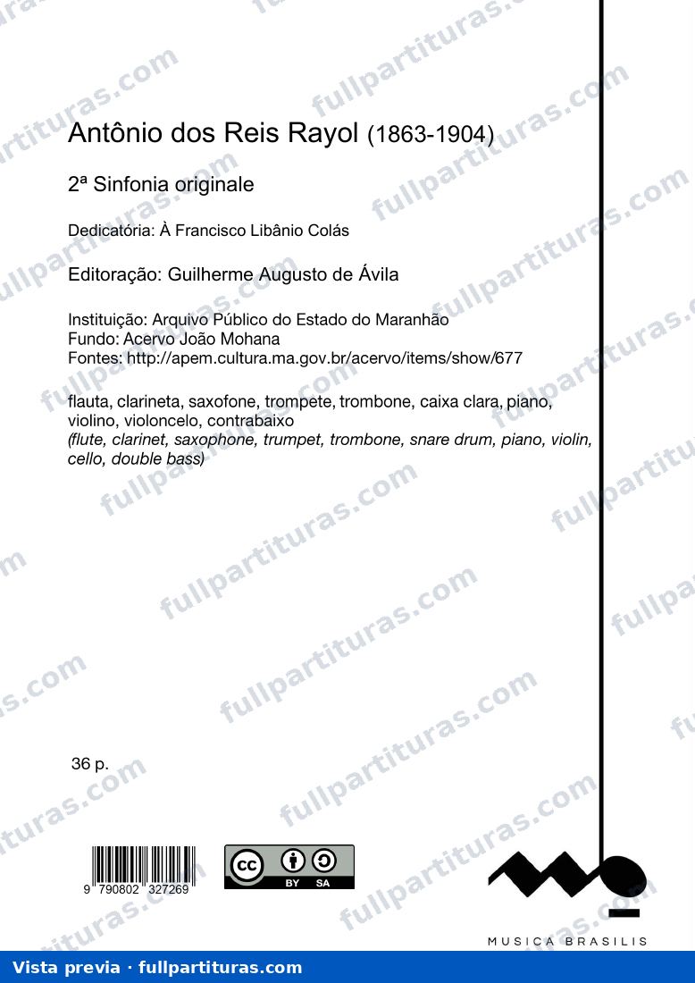 2ª Sinfonia originale — preview